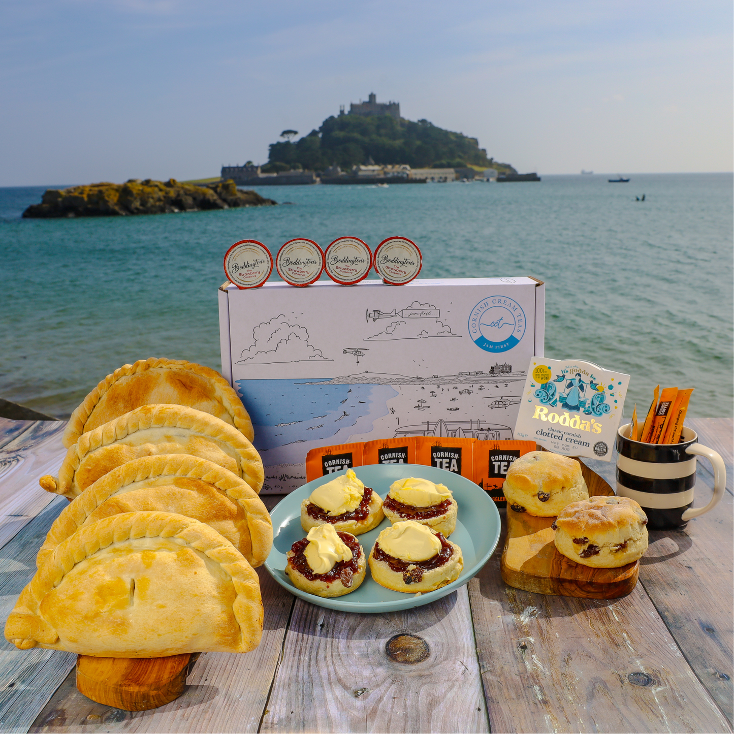 The Fruit Scone & Pasty Hamper