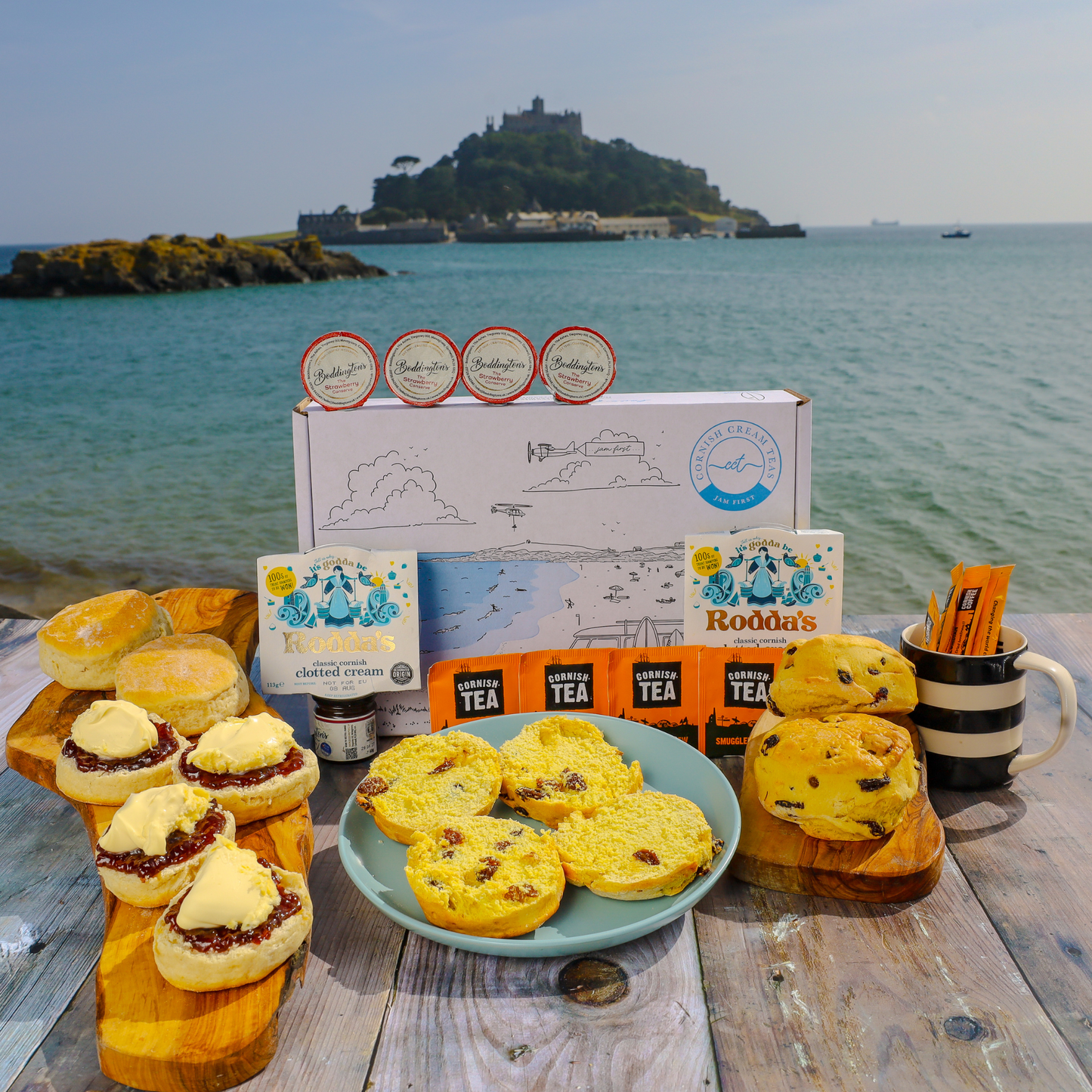 Safron Scone & Cream Tea Hamper