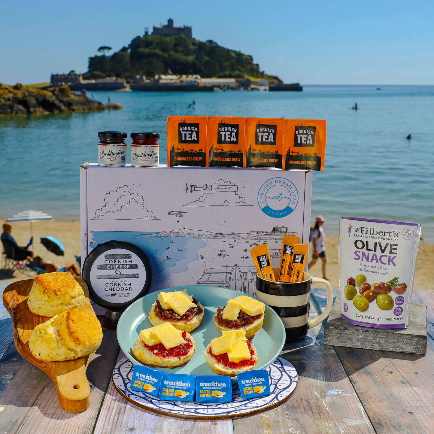 The Cornish Cheese Tea