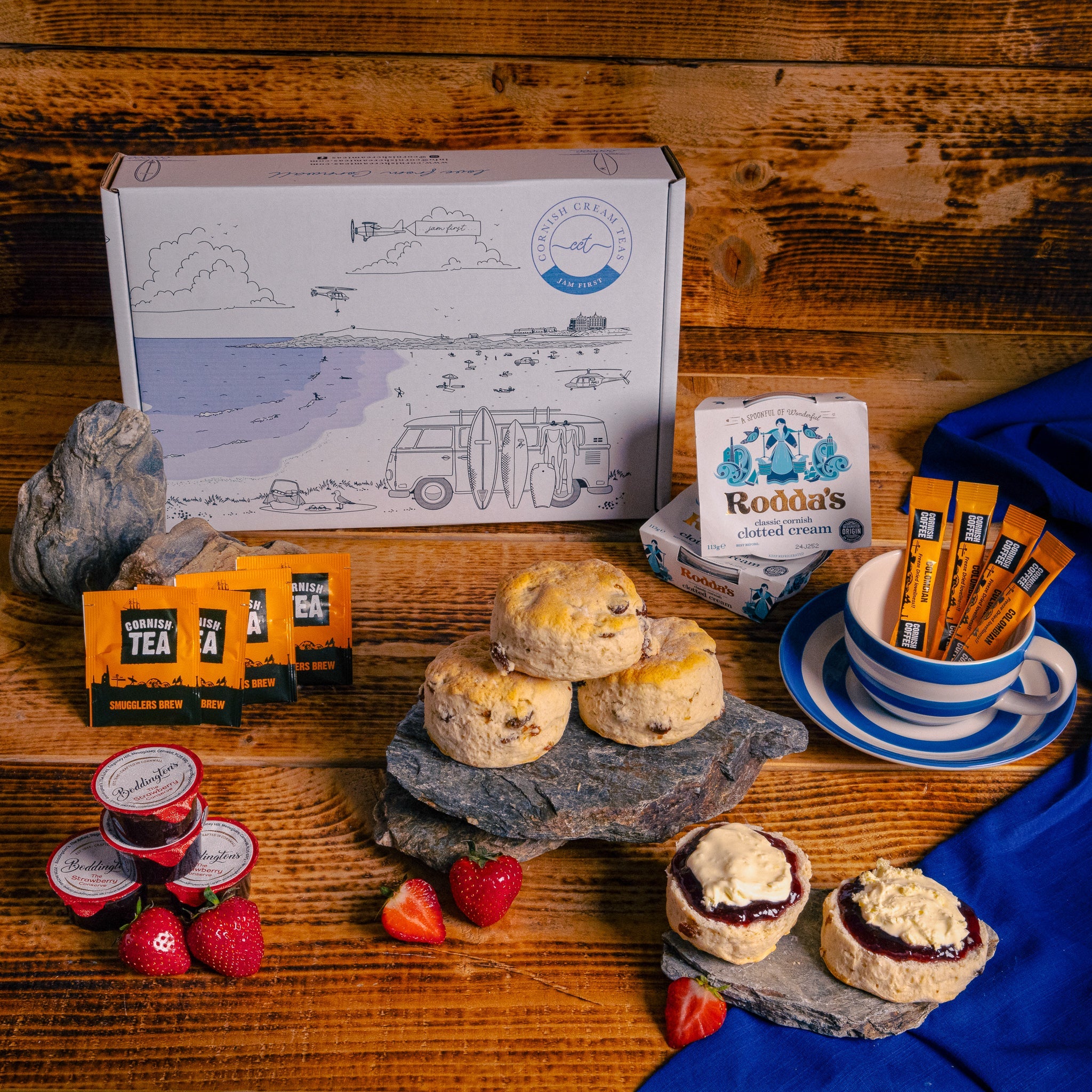 Cream Teas By Post: Bringing the Taste of Cornwall to Your Doorstep