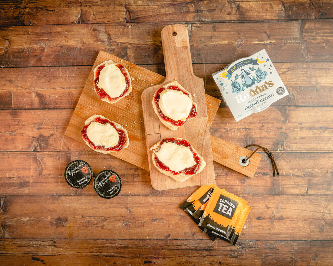 cream teas from above