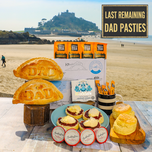 The Large Dads Pasty & Cream Tea Box