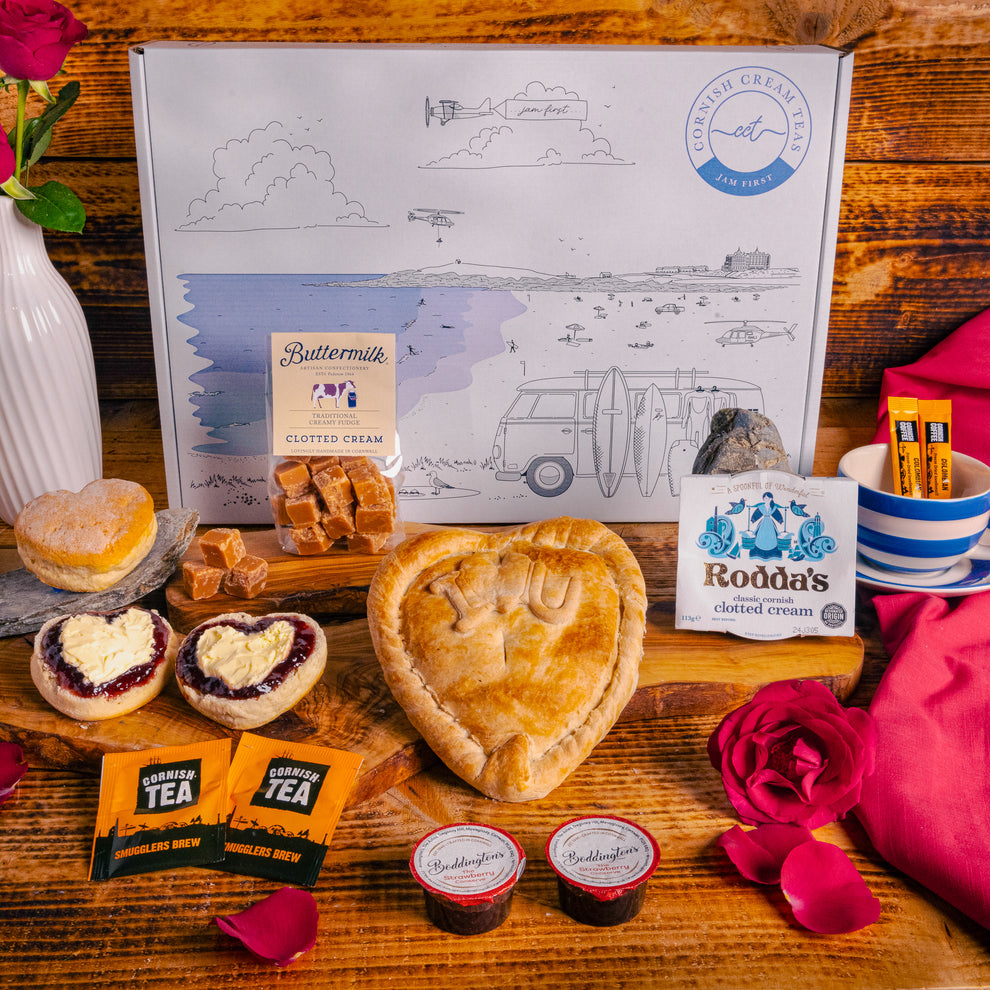 Cornish Cream Tea I Afternoon Tea Hamper Delivery I Cornwall Cream Tea ...