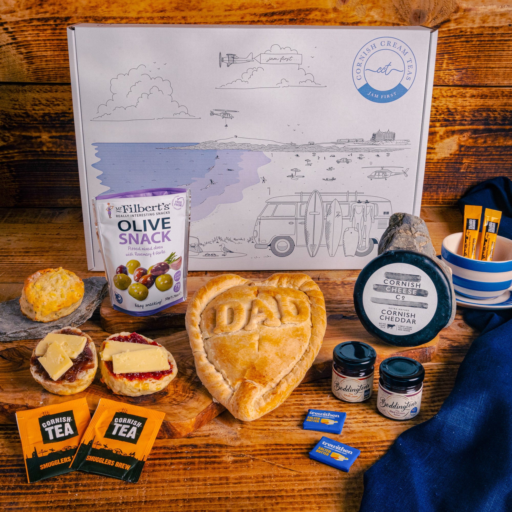 The Fathers Day Pasty & Cheese Box