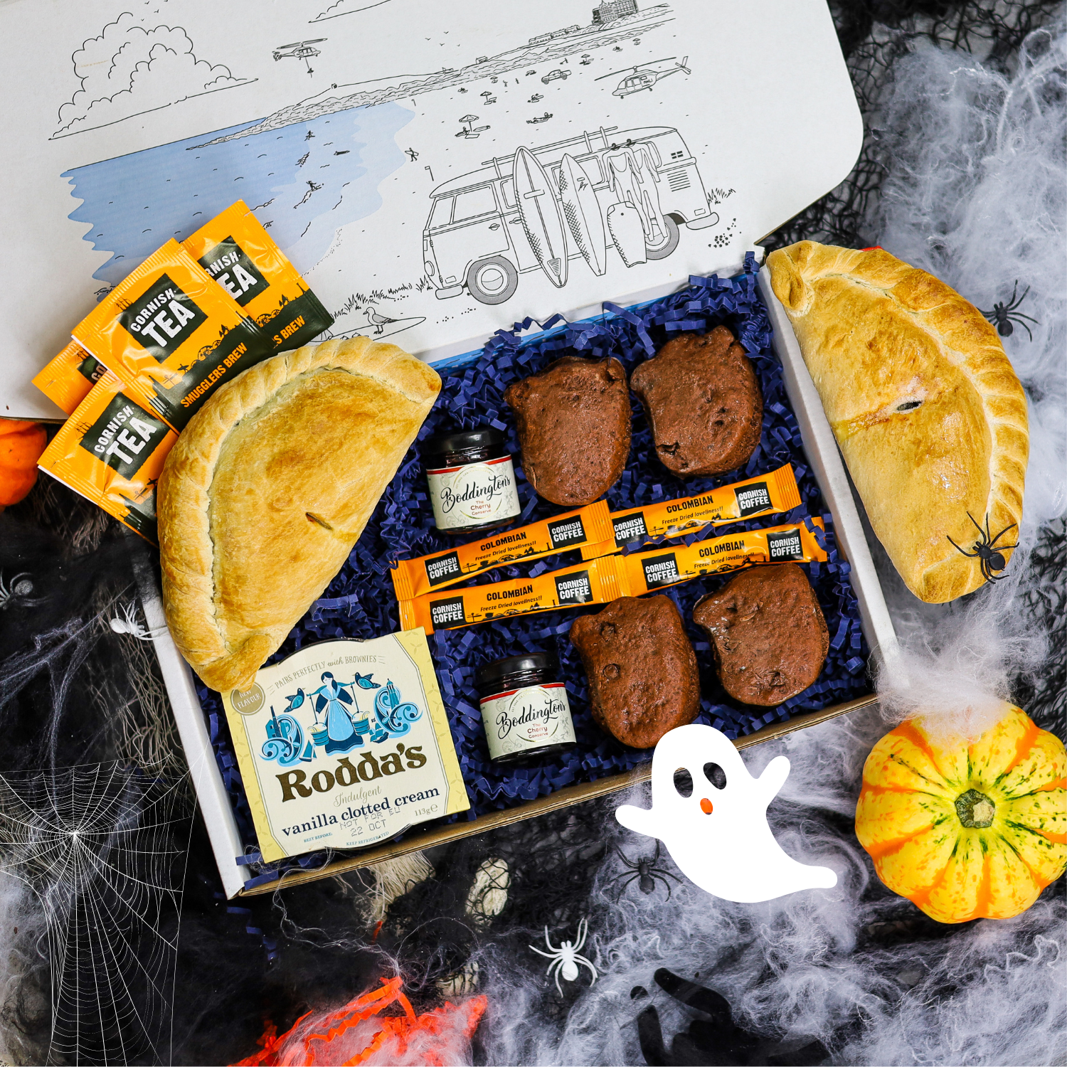 Chocolate Scream Tea & Pasty Hamper