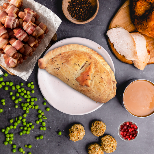 8 x Christmas Dinner Pasties