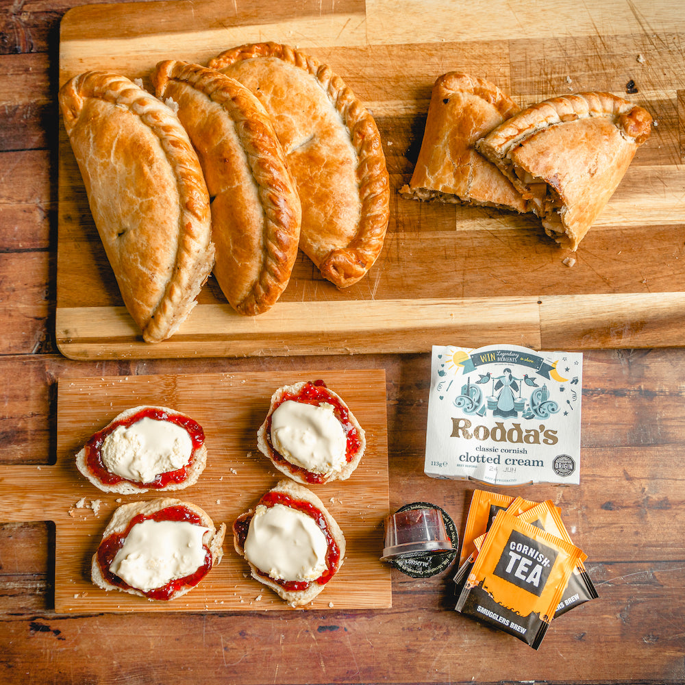 Cornish Cream Tea I Afternoon Tea Hamper Delivery I Cornwall Cream Tea ...