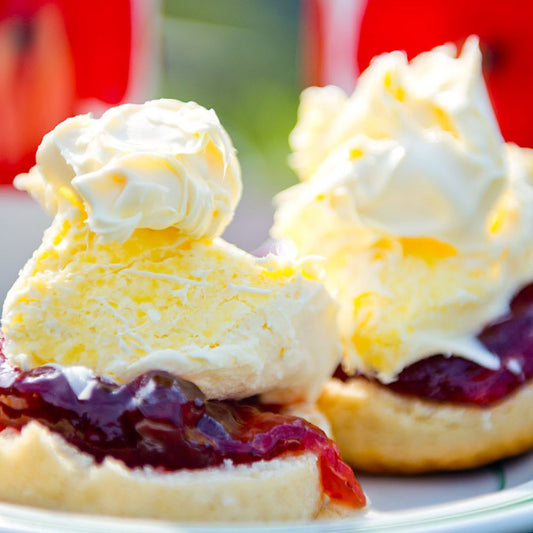 Extra Cream (x1) Jam (x2) & Scones (x2) (+£7.99)