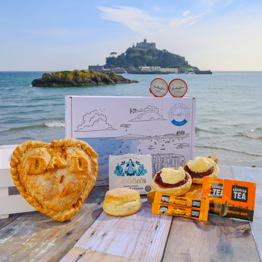Fathers Day Pasty & Cream Tea Box