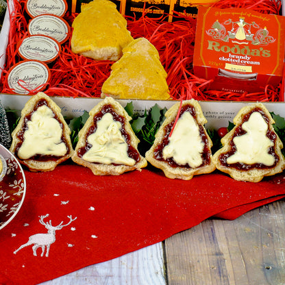 The Mince Pie & Cream Tea Hamper