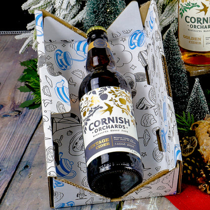 The Festive Cheese Tea & Cider Hamper