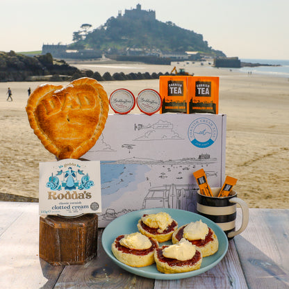 Fathers Day Pasty & Cream Tea Box