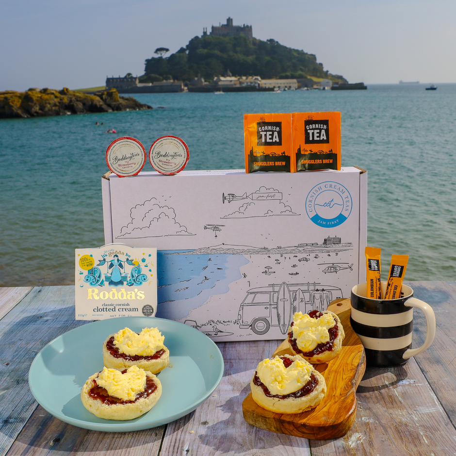 Cornish Tea Cornish Cream Teas By Post I Cornish Cream Teas Delivered