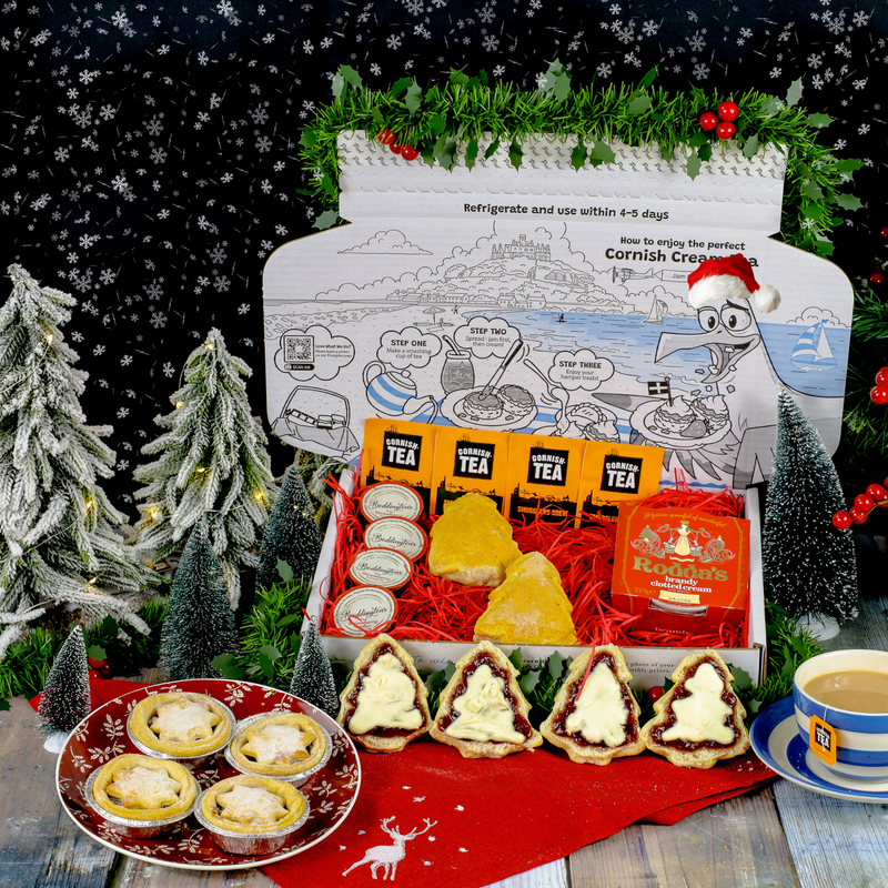 The Mince Pie & Cream Tea Hamper