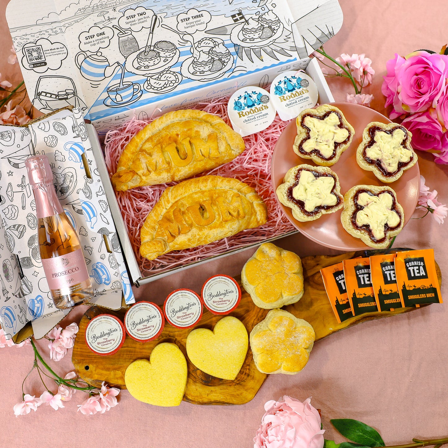 The Mums Pasty & Bubbles Box