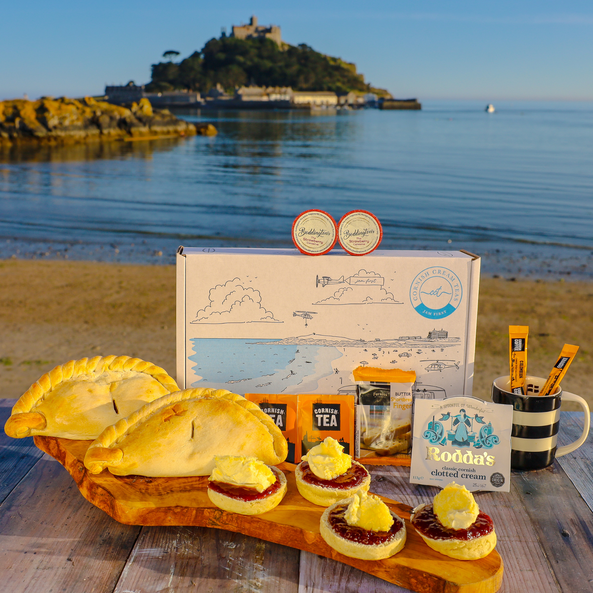 The Cornish Pasty Hamper – Cornish Cream Teas