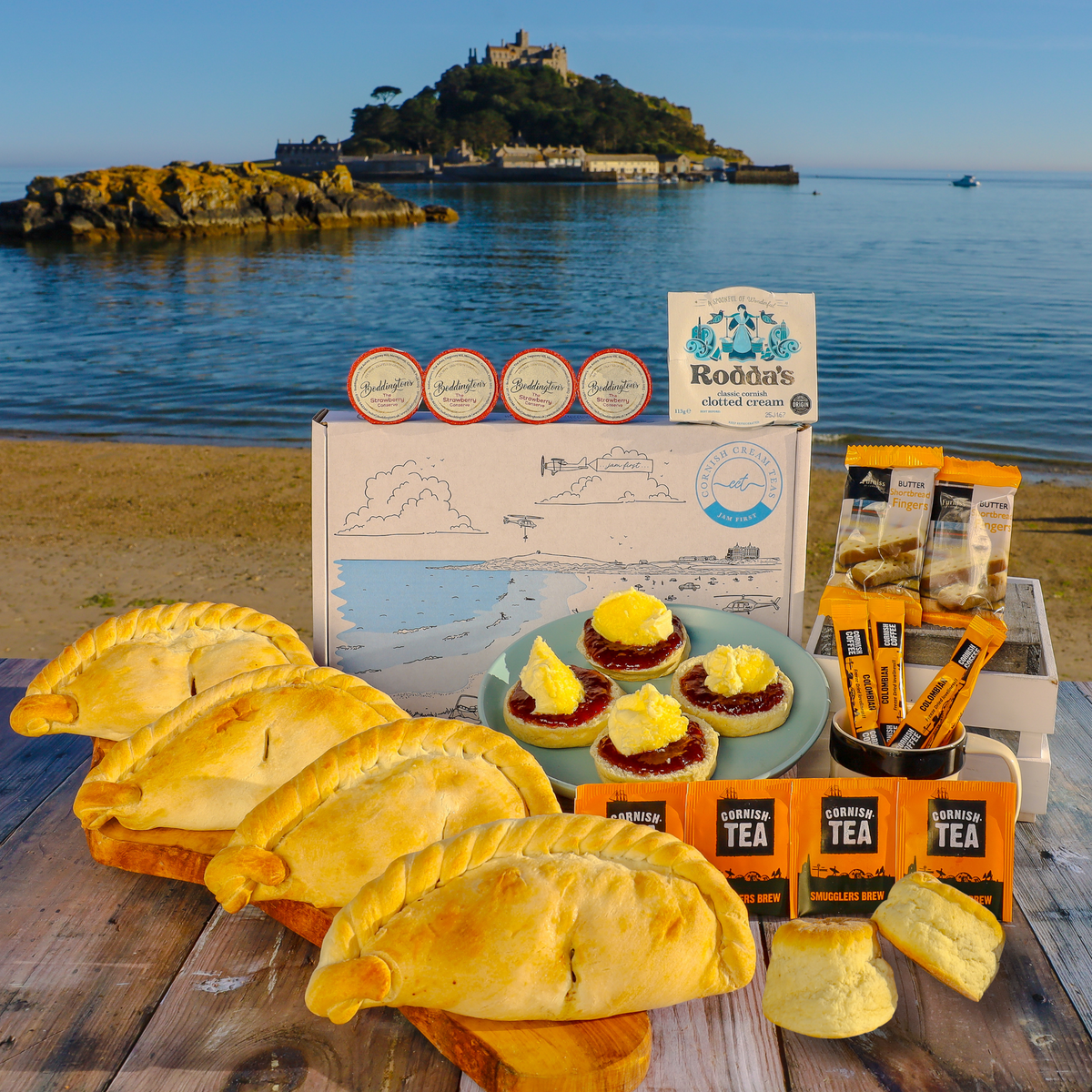 The Ultimate Cornish Pasty Hamper – Cornish Cream Teas