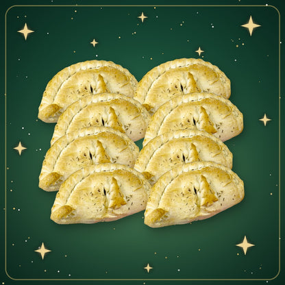 8 x Christmas Dinner Pasties