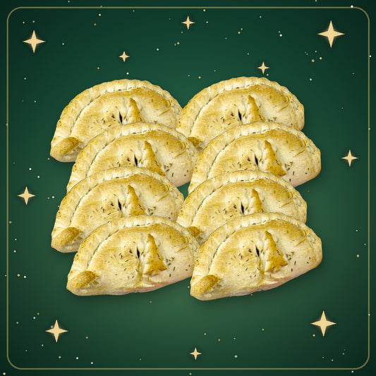 8 x Christmas Dinner Pasties