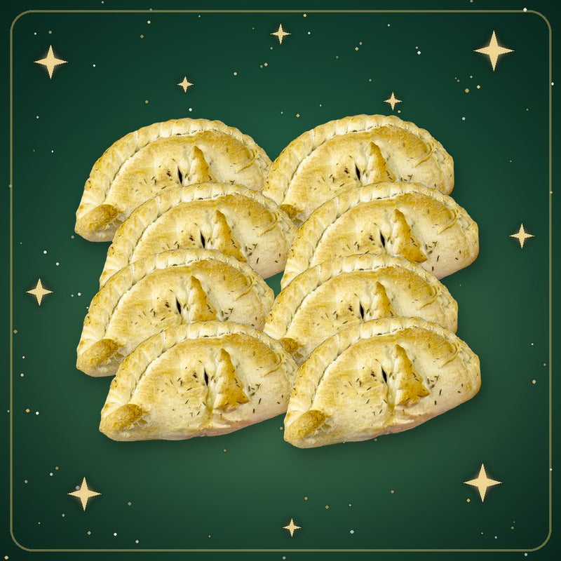8 x Christmas Dinner Pasties